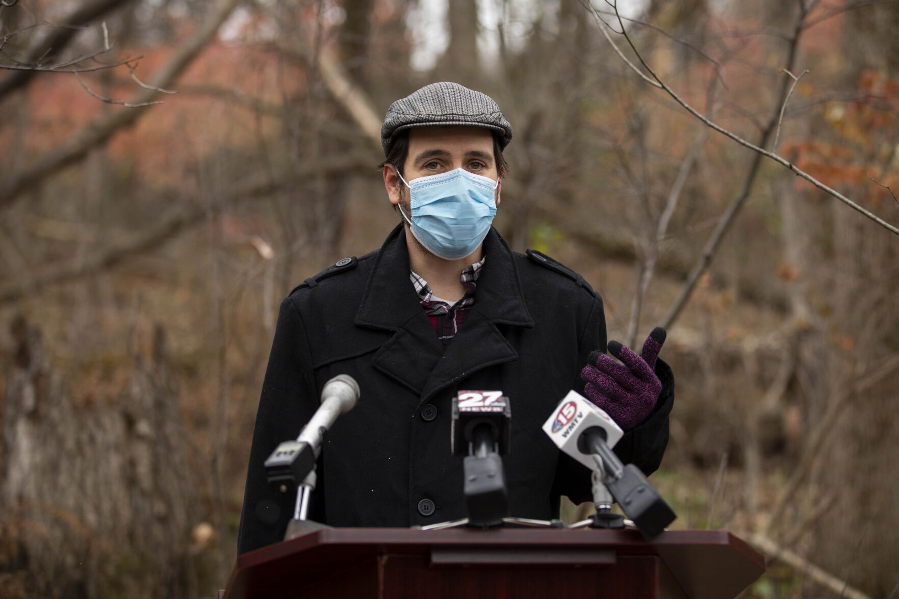 Dane County holds press conference announcing purchase of land to add connections for Ice Age Trail